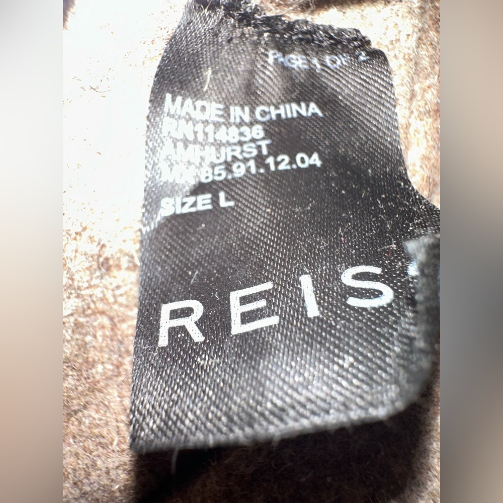 REISS - Amhurst Wool Felt Slider Slippers - Brand New! - Picture 5 of 5